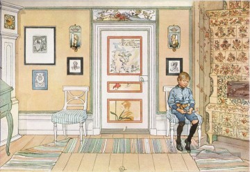  1894 Art - dans le coin 1894 Carl Larsson